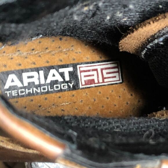 Ariat Heritage Lacer Western Roper Boots  Leather mens Size 6B 33525 - Picture 14 of 14